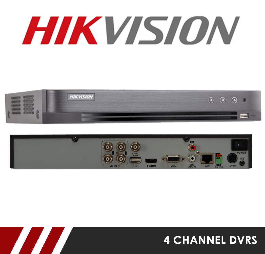 4 Channel DVRs